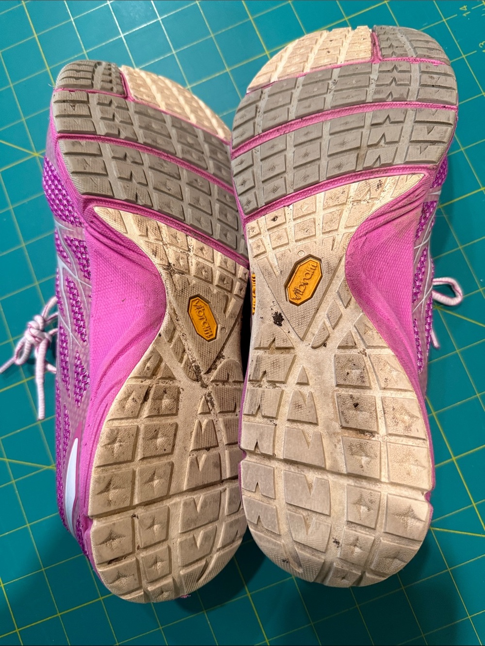 Merrell Barefoot Women's Pink Mesh Athletic Sneakers - Picture 3 of 6